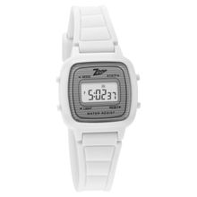 Zoop 16017PP03 White Dial Digital Watch for Unisex