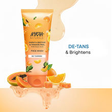 Nykaa De-Tan Face Wash With Kojic Acid, Papaya Enzyme & Orange Peel - For All Skin Types