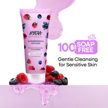 Nykaa Barrier Repair Gentle Sorbet Face Wash With Peptides & Superberries - For Sensitive Skin