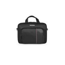 Tommy Hilfiger Unisex Audubon Polyester Solid-Plain Messenger Bag -Black