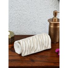 At Home by Nilkamal Arias Super Soft 500 GSM Cotton Hand Towel (Cream) (M)