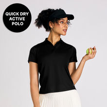 Kica Quick-Dry Polo Top for Women In Comfort Fit