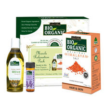 Indus Valley Bio Organic Muscle Relaxation Gift Pack Diy Kit