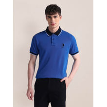 U.S. POLO ASSN. Blue Slim Fit Logo Polo T-Shirt