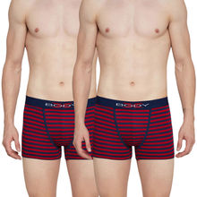 BODYX Pack Of 2 Fusion Trunks In Navy Blue Colour