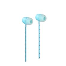 Syska Accessories He1200 Wired Earphone With Noise Cancellation And Deep Bass Music (blue)