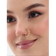 Nuyug Gold Plated Fusion Nose Ring