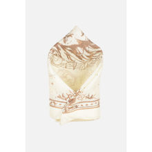 Peter England Men Beige Printed Party Pocket Square