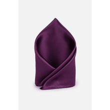 Van Heusen Men Purple Solid Party Pocket Square