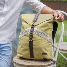 Maisha Misty Green Unisex Backpack Bag