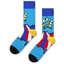 Happy Socks Unisex Red Super Dad Socks