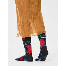 Happy Socks Unisex Black Virgo Socks