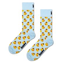 Happy Socks Unisex Blue Rubber Duck Socks