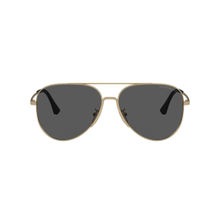 EMPORIO ARMANI Men UV Protected Grey Lens Pilot Sunglasses - 0EA2149D33718760