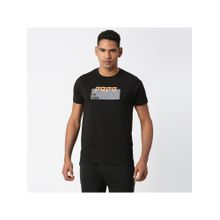 Pepe Jeans Evan Placement Print Black T-Shirt
