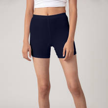 Nykd by Nykaa Stretch Cotton Cycling Shorts - Peacoat Navy NYP083