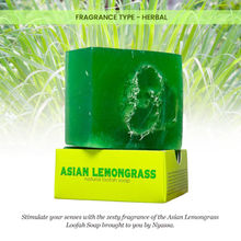 Nyassa Asian Lemongrass Handmade Loofah Soap