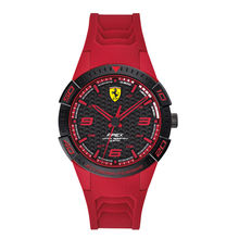 Scuderia Ferrari Apex Analogue Black Round Dial Men's & Women's Watch (0840033)