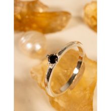 Margento Jewels 925 Sterling Silver Elegant Black Onyx Ring