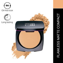 Elle 18 Lasting Glow Compact For 9Hr Oil-free Makeup, With Vitamin E & C - 2 Marble