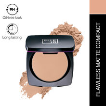 Elle 18 Lasting Glow Compact For 9Hr Oil-free Makeup, With Vitamin E & C - 4 Coral
