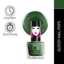Elle 18 Nail Pops Nail Polish Glossy Finish, Quick-drying & Long Wearing - 157