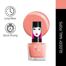 Elle 18 Nail Pops Nail Polish Glossy Finish, Quick-drying & Long Wearing - 159