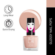 Elle 18 Nail Pops Nail Enamel, Glossy Finish, Quick-drying & Long Wearing - 178