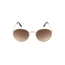Opium Eyewear Unisex Brown Round Sunglasses with UV Protected Lens Unisex Sunglasses - OP-10099-C01