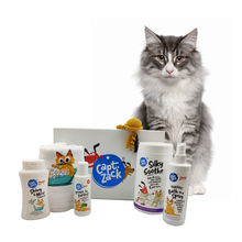 Captain Zack The Purrfect Cat Groom Box. Ultimate 6-In-1, Head-To-Paw Groom-Kit For Cats