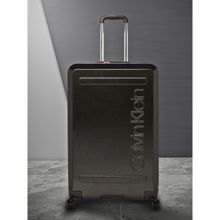 Calvin Klein SOHO Black Color ABS Material Hard 28" Large Size Trolley (L)