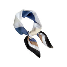CrossKulture Women Multi-Color Printed Satin Scarf