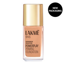 Lakme 9 To 5 Powerplay Priming Liquid Foundation, Built In Primer, SPF 20 , Neutral Honey