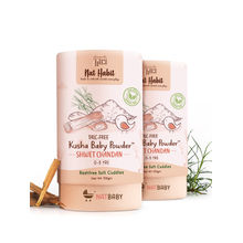 Nat Habit Talc Free Natural Kusha Baby Powder with Shwet Chandan