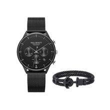 PAUL HEWITT Dial Color Black Men'S Watch with Bracelet - Ph-Set-0384-L (Medium)