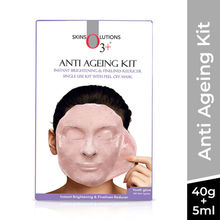 O3+ Anti Ageing Single Dose Facial Kit - Reduces Dark Spots, Fine Lines, and Wrinkles