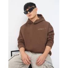 The Souled Store Oversized Brunette Men Oversized Hoodies