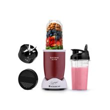 Wonderchef Nutri-blend Activ Mixer Grinder Blender, 2 Unbreakable Jars, 500W, Red