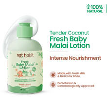 Nat Habit Baby Body Lotion - Tender Coconut