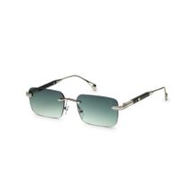 HASHTAG EYEWEAR Green UV Protection Rectangle Rimless Casual Sunglass - ICE-S2660-C3 (36)