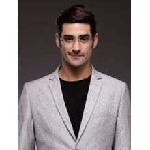 HASHTAG EYEWEAR Clear Regular Lens Square Rimless Casual Unisex Eyeglass Frame - RAY-TS256-C1 (47)