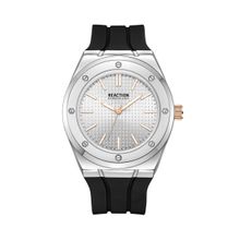 Reaction Kenneth Cole 3 Hands Silicon Strap Watch for Mens - KRWGM9007604