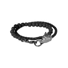 Police Men Black Bracelet