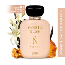NISARA Vanilla Rush Eau De Parfum For A long Lasting Vanilla Amber & Caramel Fragrance - Perfume For Women