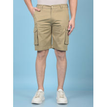 CRIMSOUNE CLUB Men Khaki Cargo Shorts
