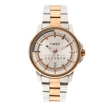 Timex Analog Silver Dial Men's Watch (TWEG17205)