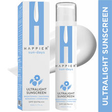 Happier 3-in-1 Ultralight Sunscreen Gel, Serum & Moisturizer SPF 50 PA++++
