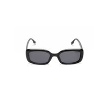 Mespee Grey Square Full Plastic Sunglasses (ZN3556-C1) (52)