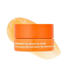 The Face Shop Vitamin C Lip Sleeping Mask - Lightening Korean Lip Balm for Dark, Dry, Pigmented Lips