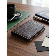 Sassora Genuine Leather Rafid Blocking Slim Card Holder For Men And Women (S)
